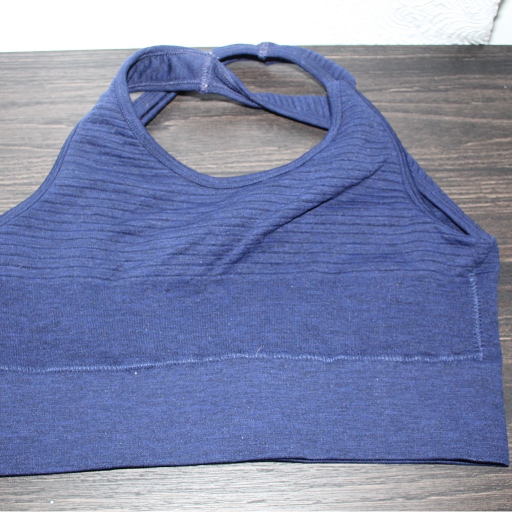 Alphalete Navy Sports Bra
